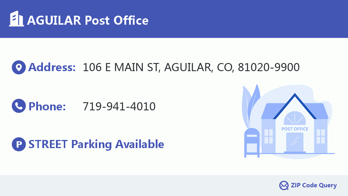 Post Office:AGUILAR