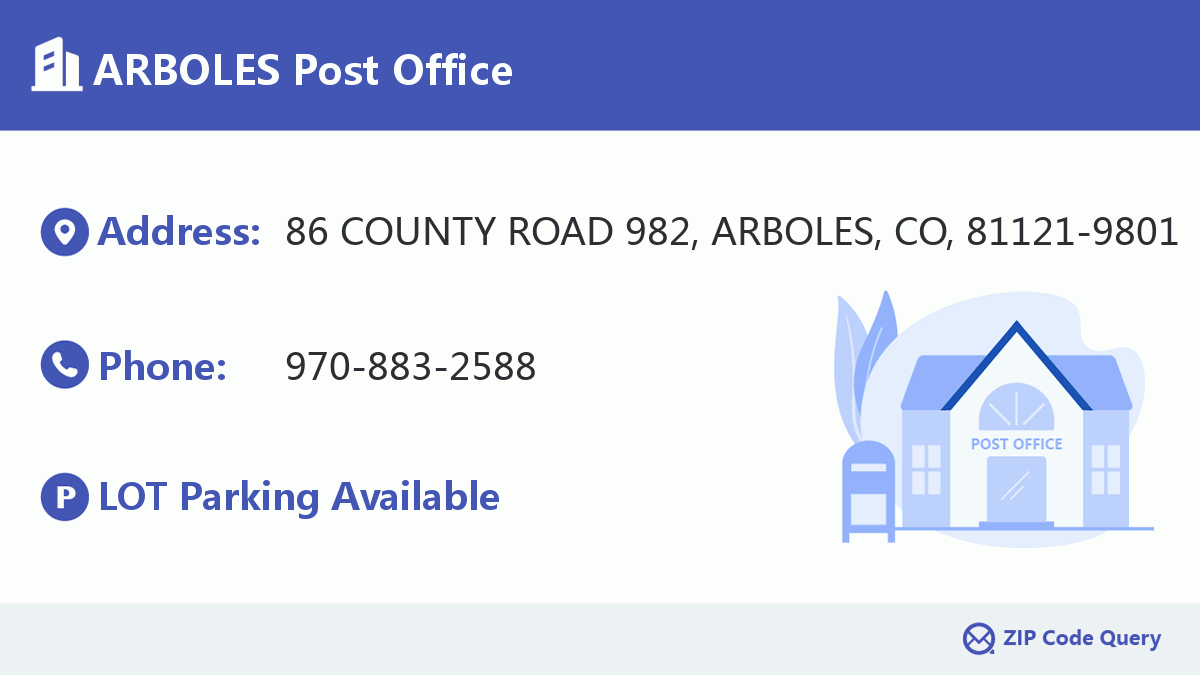 Post Office:ARBOLES