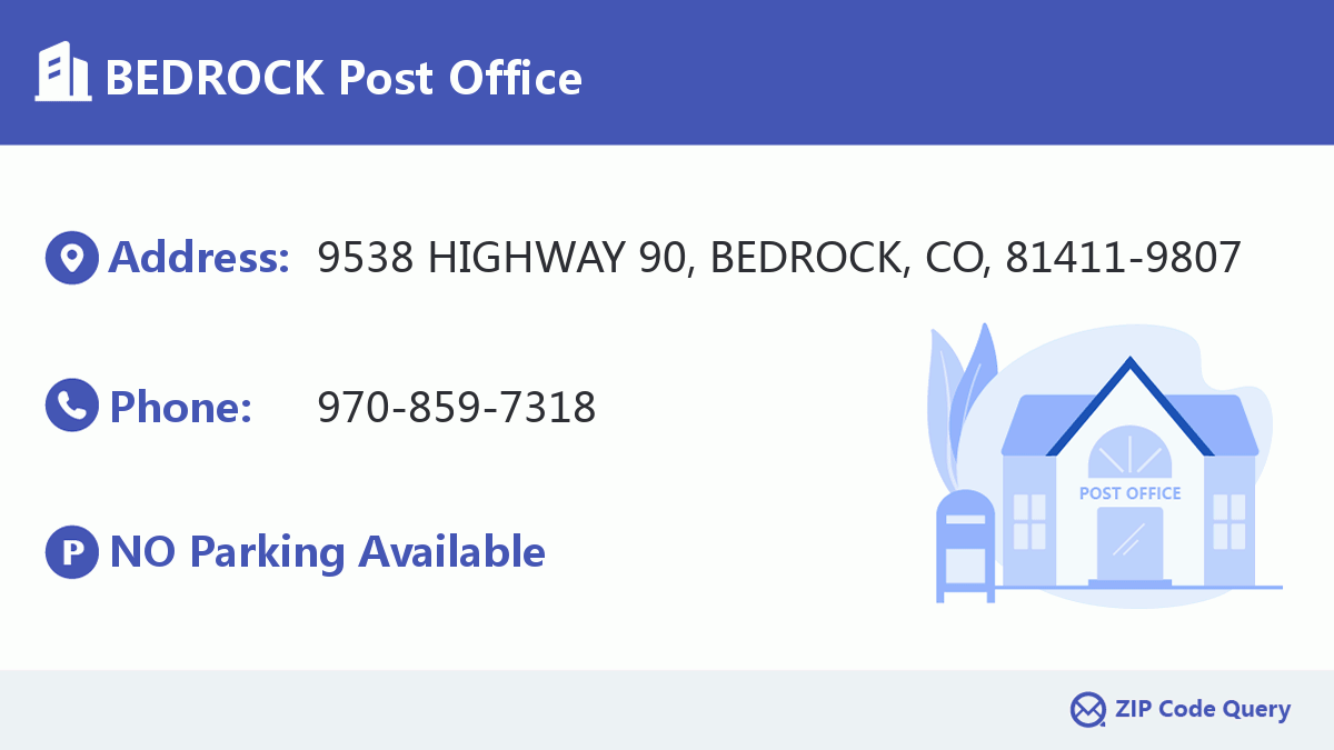Post Office:BEDROCK