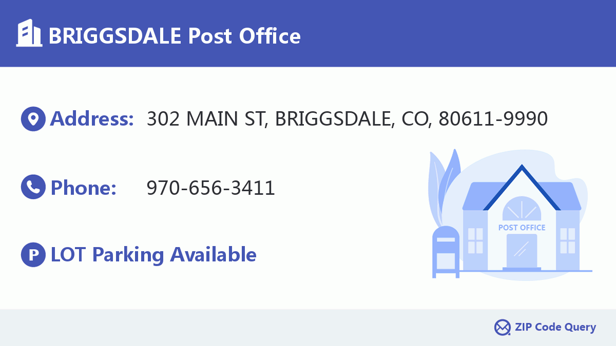 Post Office:BRIGGSDALE