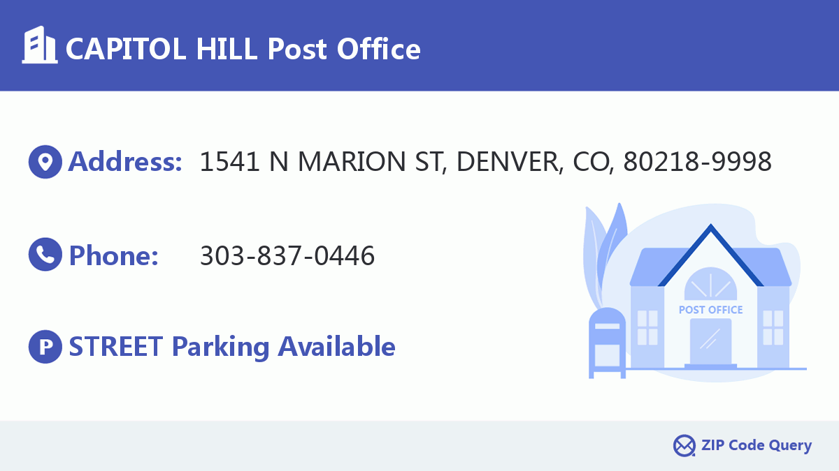 Post Office:CAPITOL HILL