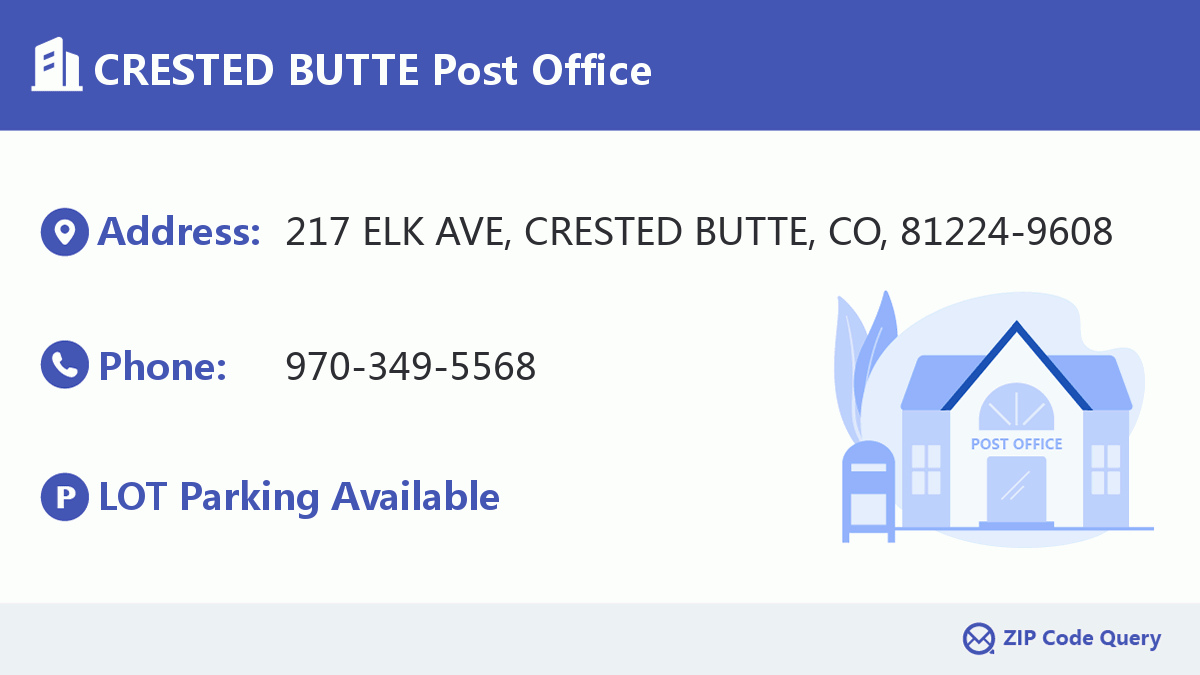 Post Office:CRESTED BUTTE