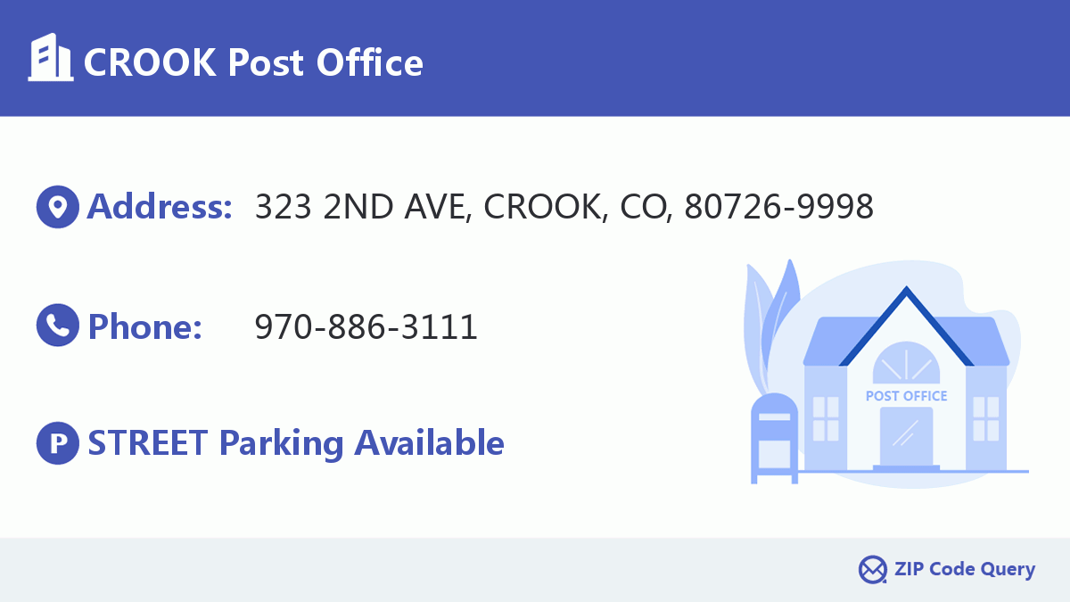 Post Office:CROOK