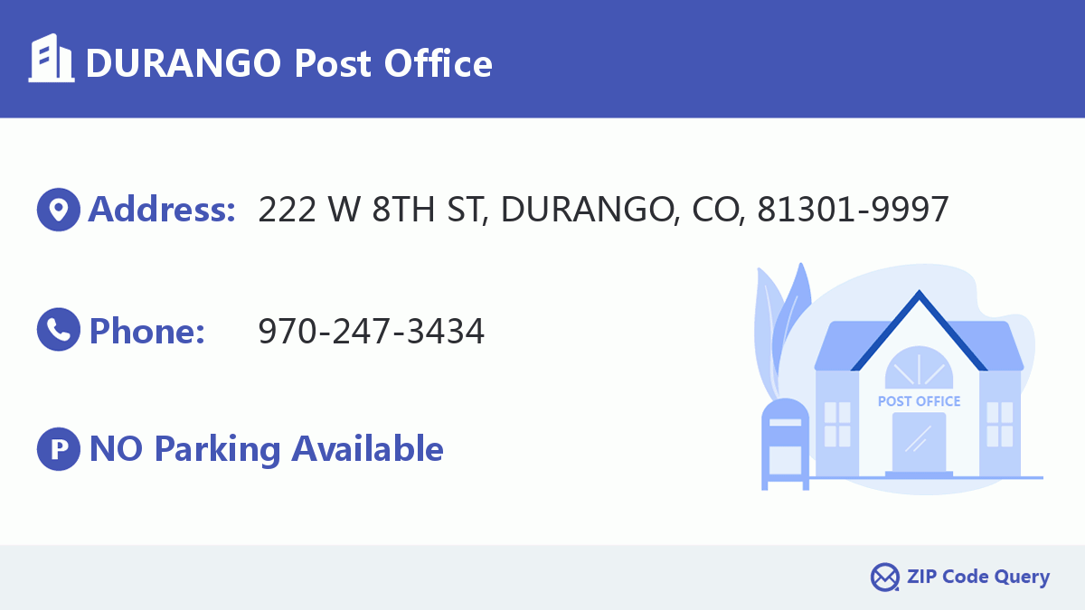 Post Office:DURANGO