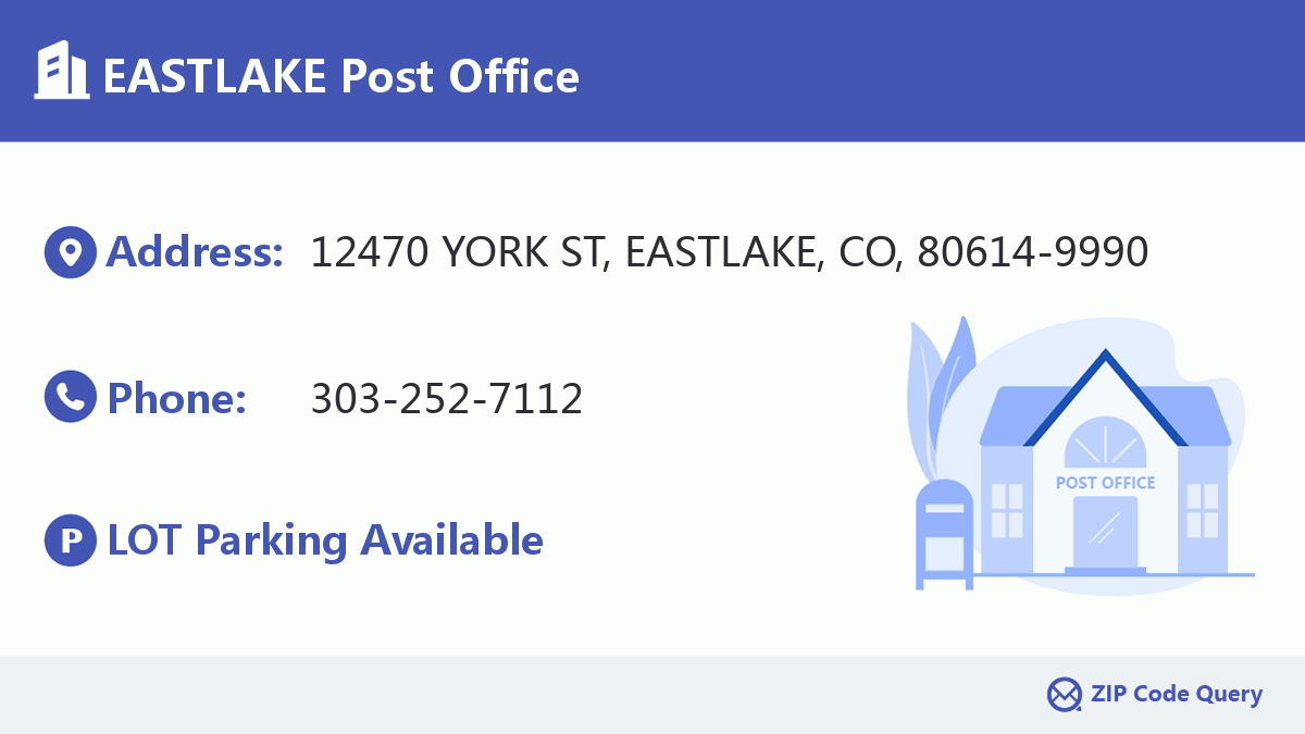 Post Office:EASTLAKE