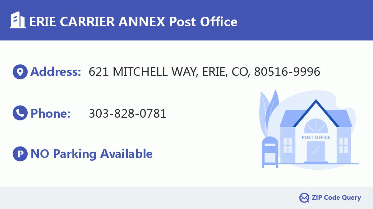Post Office:ERIE CARRIER ANNEX