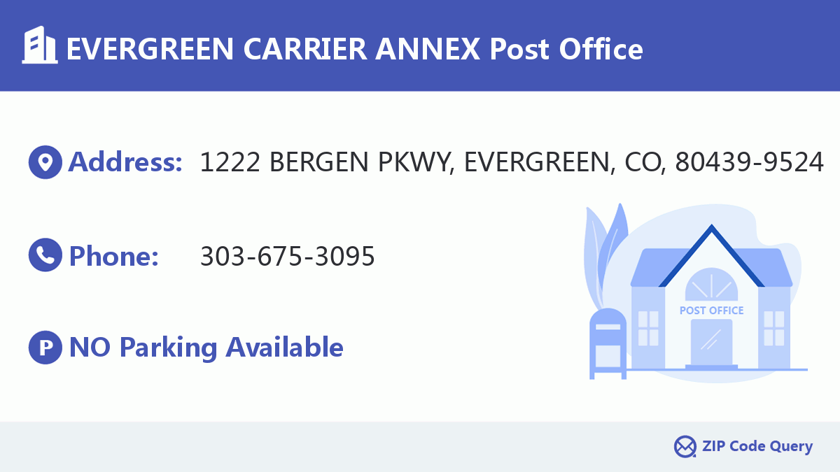 Post Office:EVERGREEN CARRIER ANNEX