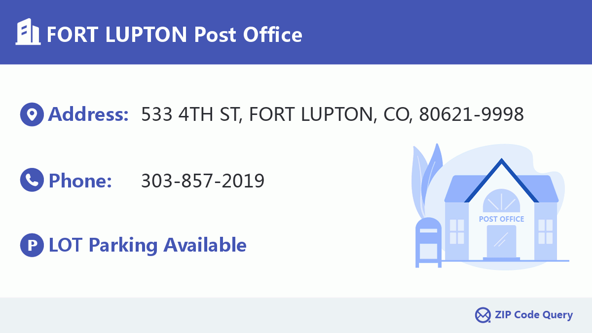 Post Office:FORT LUPTON