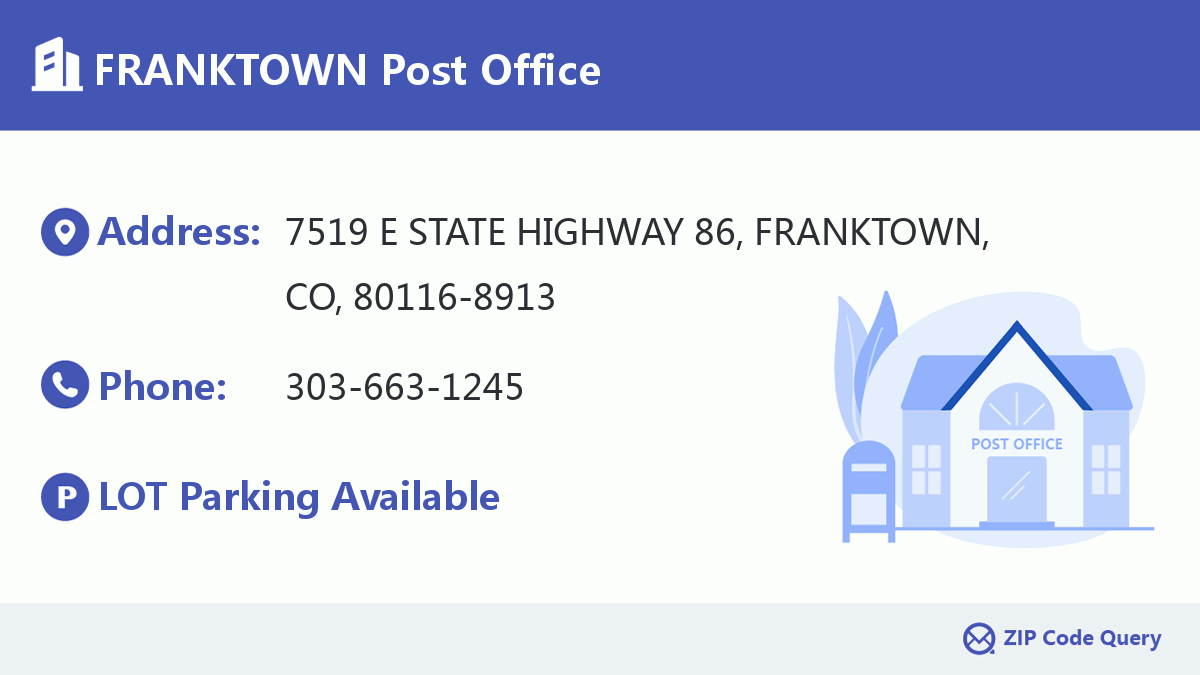 Post Office:FRANKTOWN