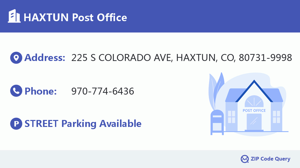 Post Office:HAXTUN