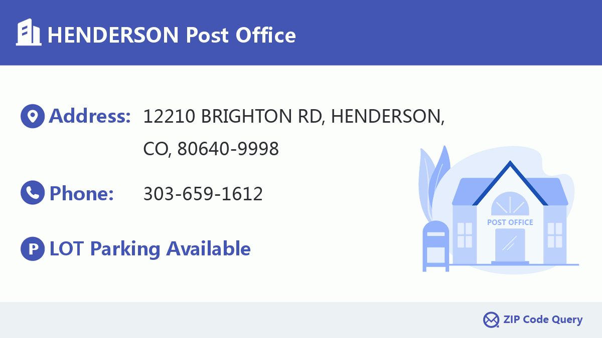 Post Office:HENDERSON