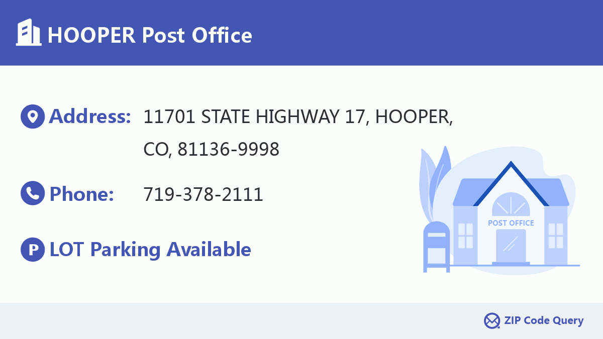 Post Office:HOOPER
