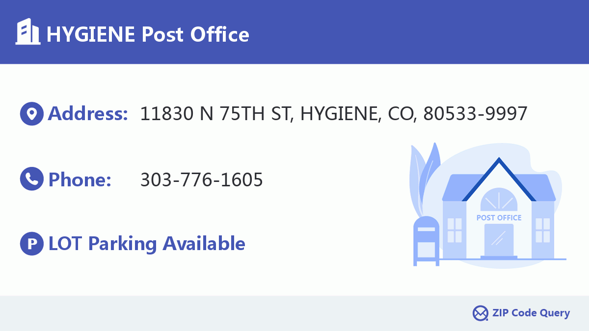 Post Office:HYGIENE