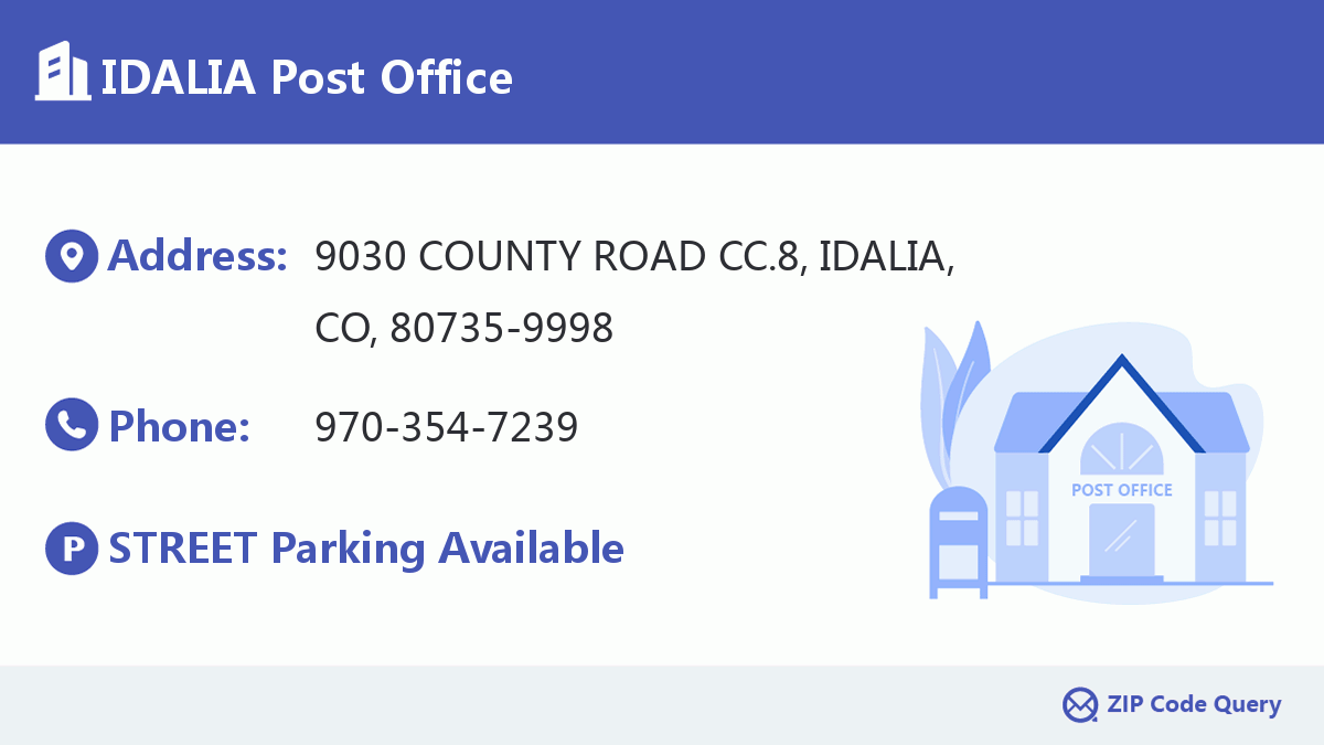 Post Office:IDALIA