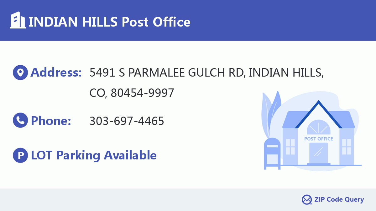 Post Office:INDIAN HILLS