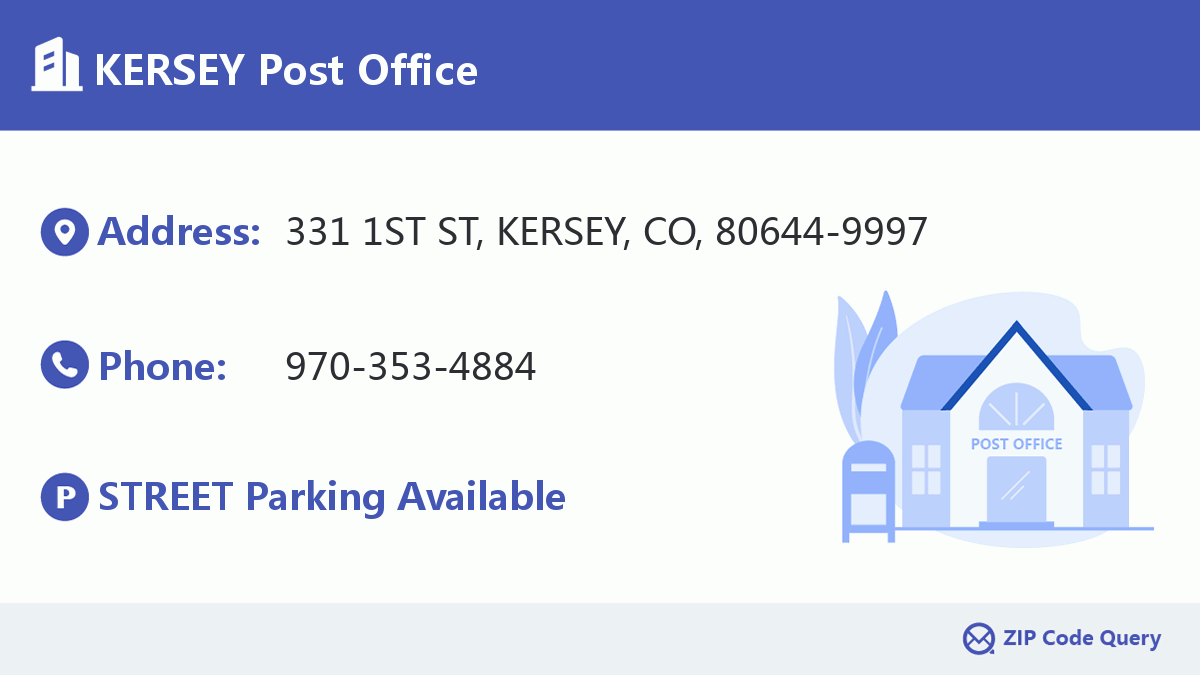 Post Office:KERSEY