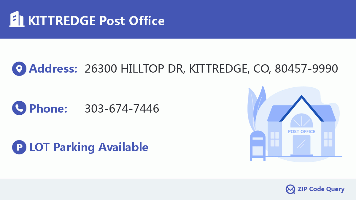 Post Office:KITTREDGE