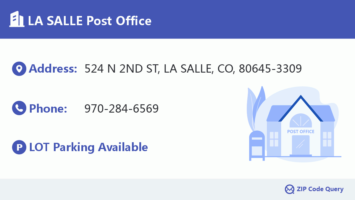 Post Office:LA SALLE