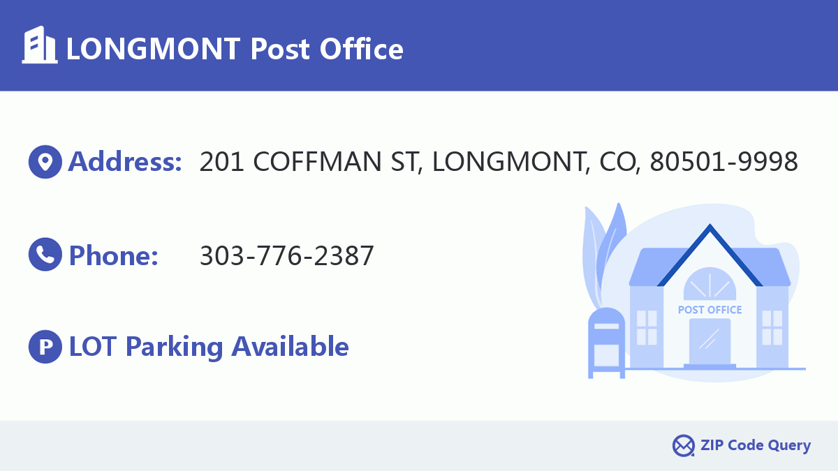 Post Office:LONGMONT