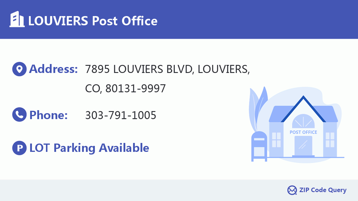 Post Office:LOUVIERS