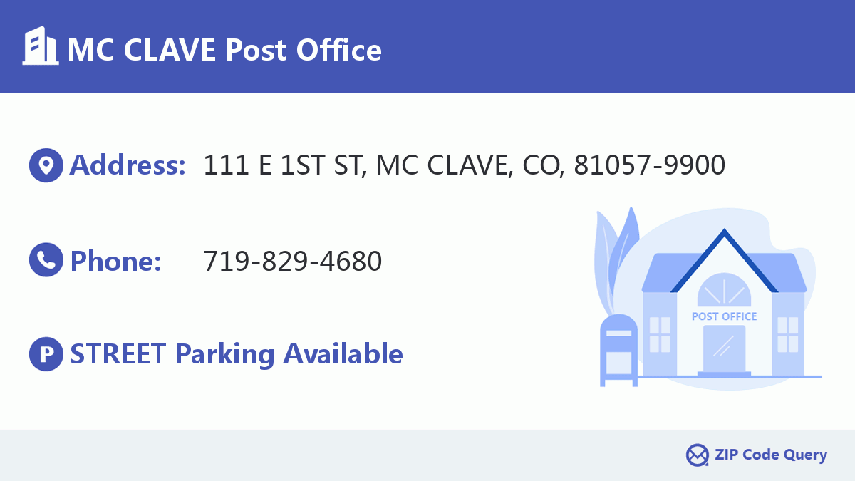 Post Office:MC CLAVE