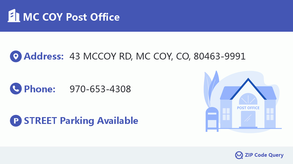 Post Office:MC COY