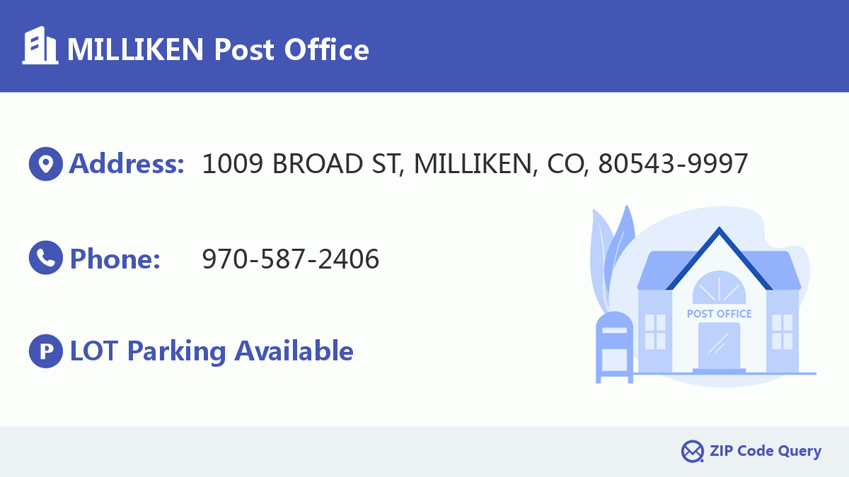 Post Office:MILLIKEN