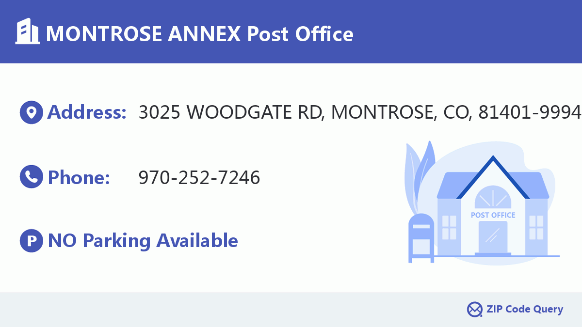 Post Office:MONTROSE ANNEX