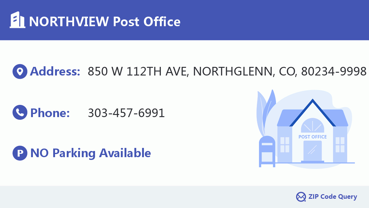 Post Office:NORTHVIEW
