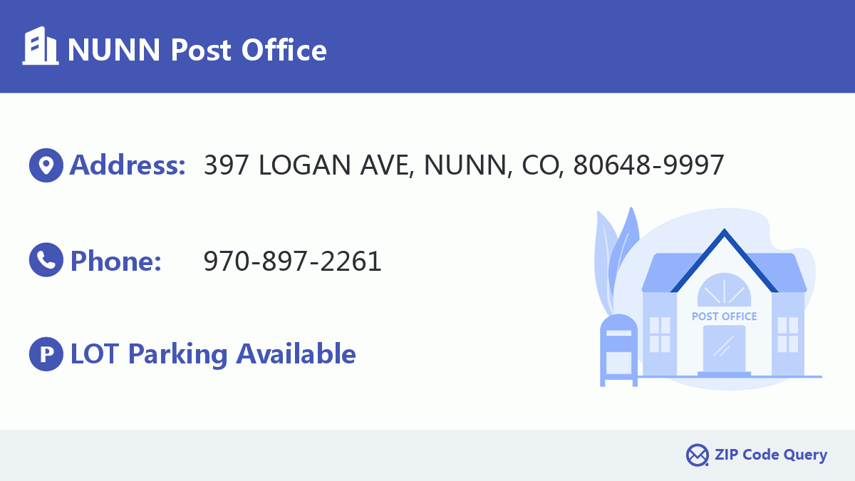 Post Office:NUNN