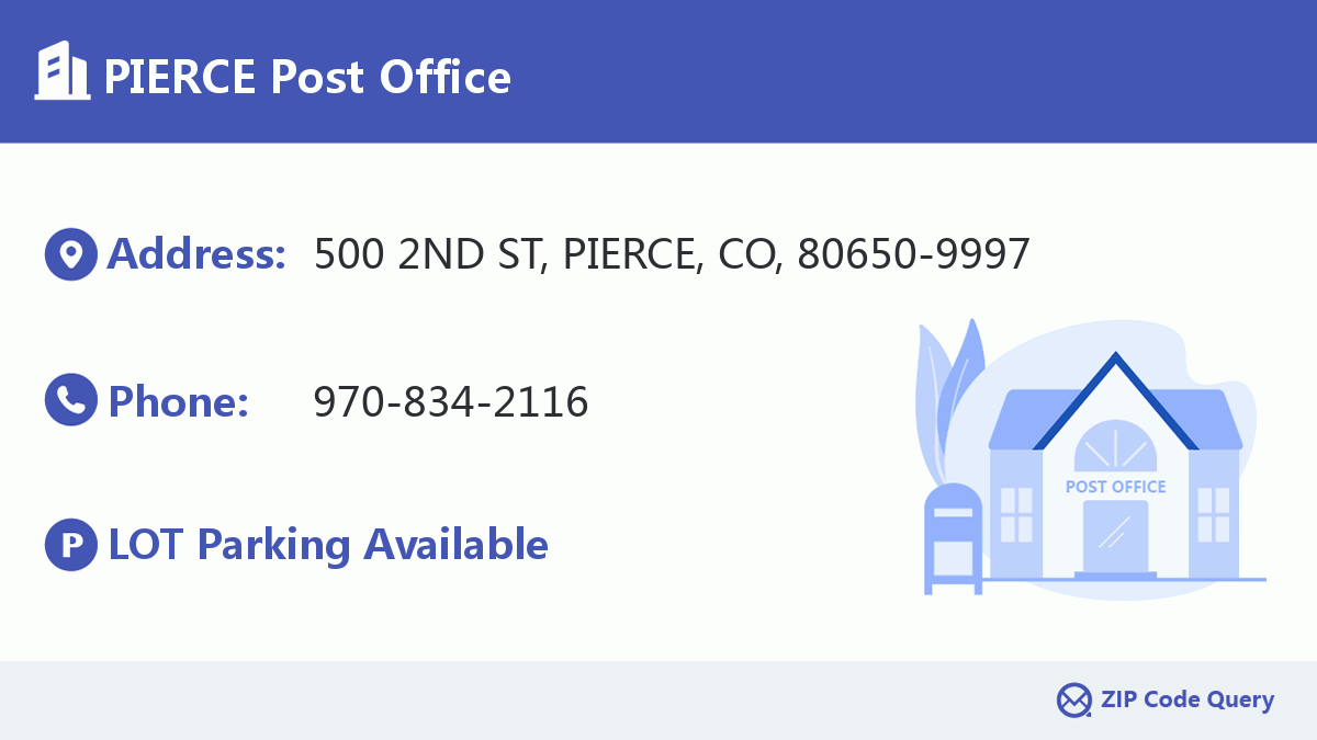 Post Office:PIERCE