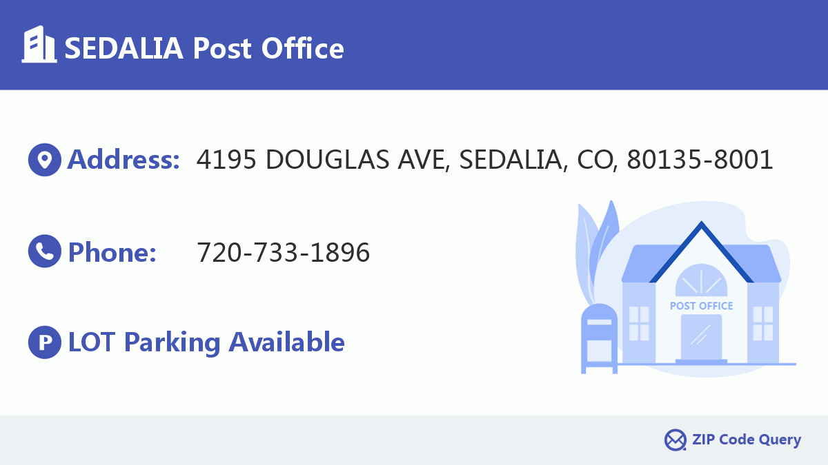Post Office:SEDALIA