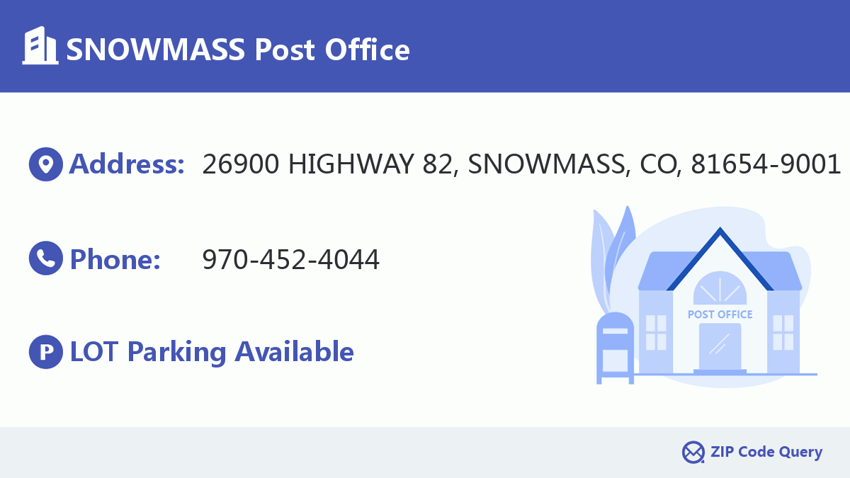 Post Office:SNOWMASS