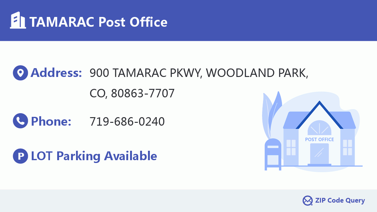Post Office:TAMARAC