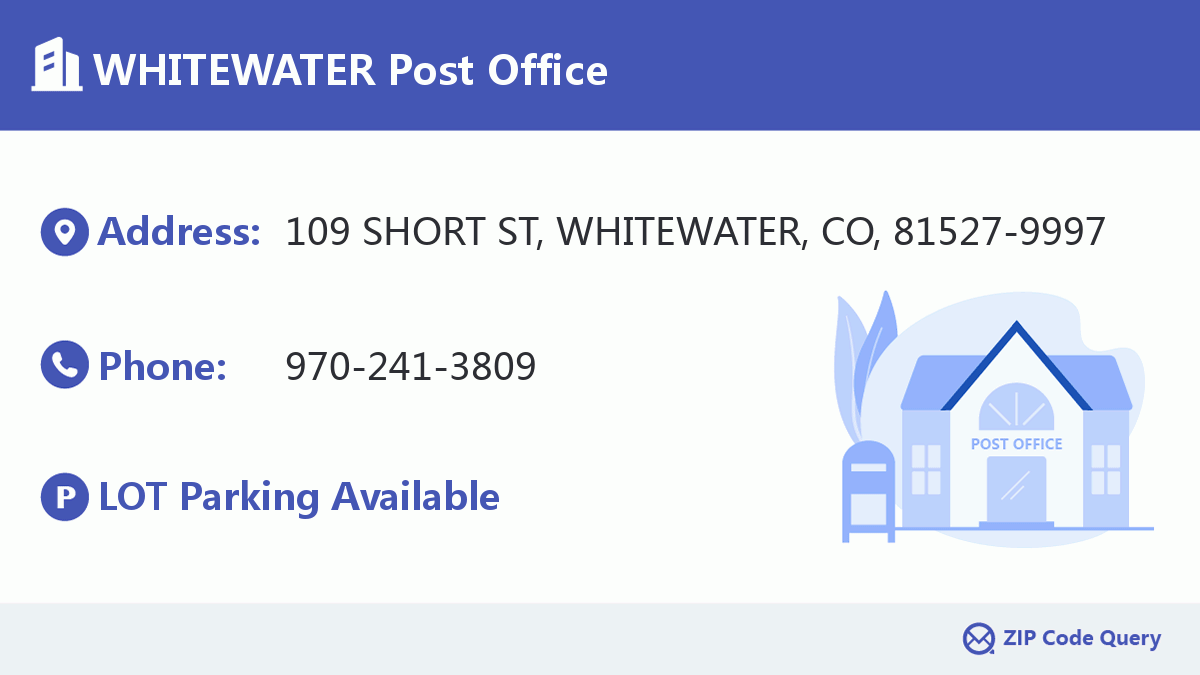 Post Office:WHITEWATER